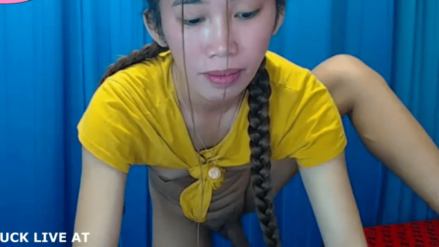 Big cock pretty ladyboy masturbates